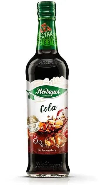 Cola Sirup - Syrop Cola 420ml - Herbapol - Polskashop24