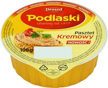 Cremige Pastete - Pasztet kremowy 100g - Podlaski - Polskashop24