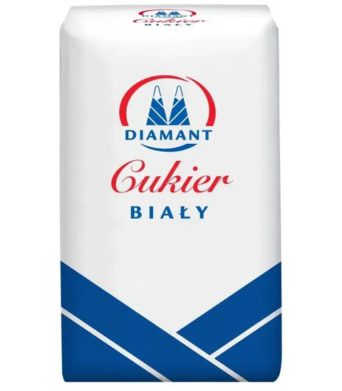 Cukier bialy - Zucker 1kg - Diamant - Polskashop24