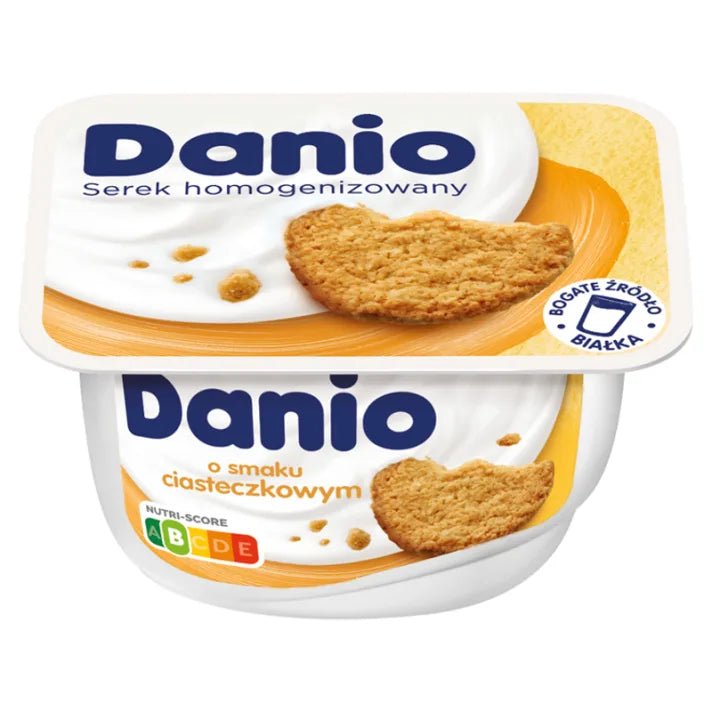 Danio Frischkäse mit leckerem Keksgeschmack 130g - Polskashop24