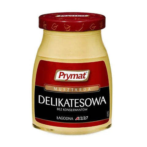 Delikatess - Senf Musztarda Delikatesowa 185g - Prymat - Polskashop24