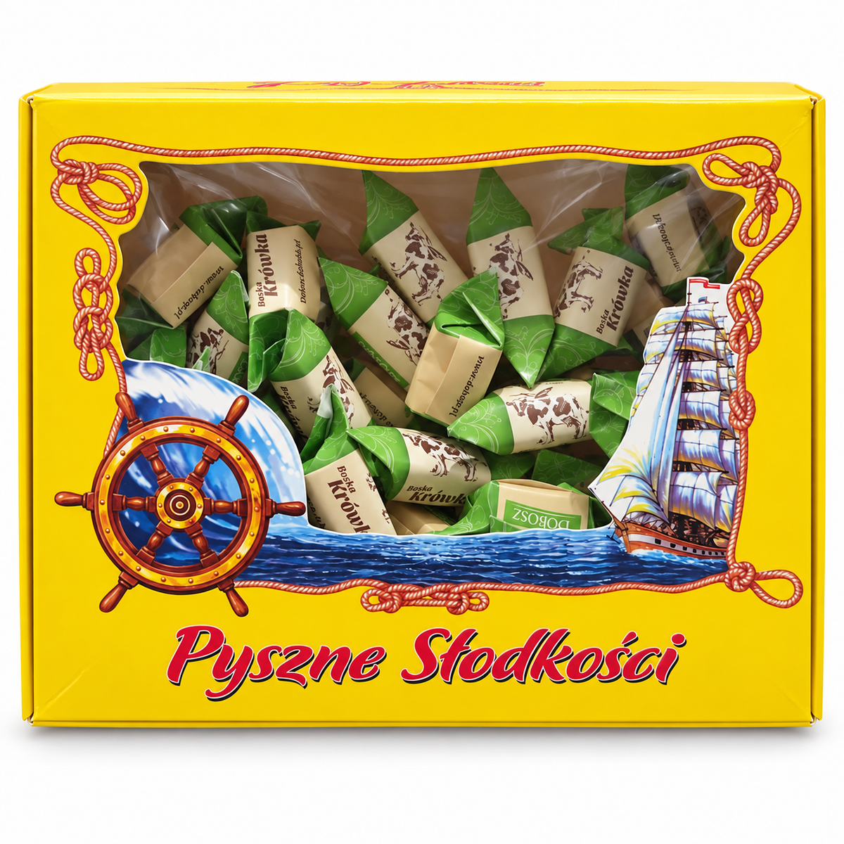 Dobosz Boska Krówka – Sahne-Karamellbonbons, 1 kg