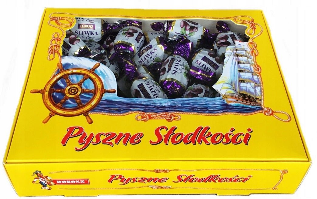 Dobosz Śliwka DeLux Pflaumen-Trüffelbonbons 1 kg