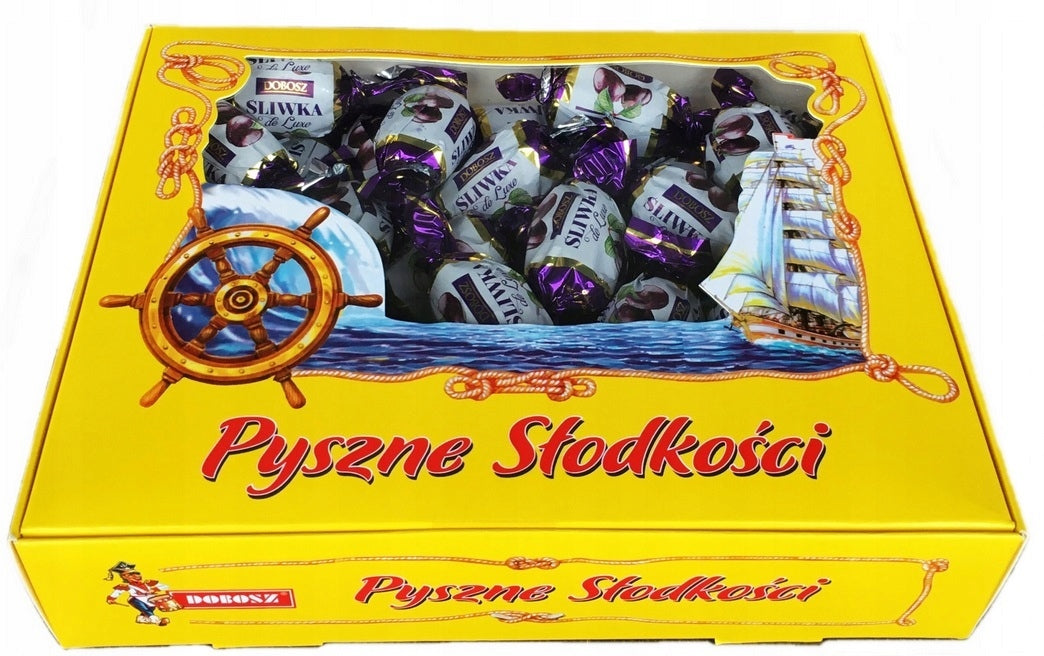 Dobosz Śliwka DeLux Pflaumen-Trüffelbonbons 1 kg