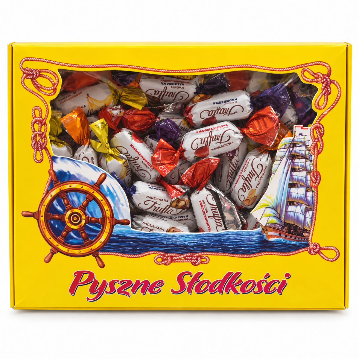 Dobosz Trufle Nadziewane Mix – gefüllte Trüffelpralinen, 1 kg