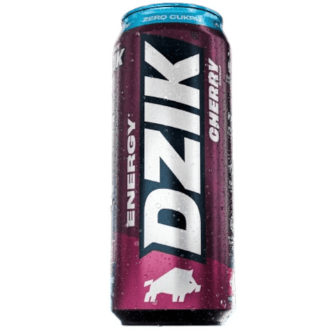 Dzik Energy Drink Zero Cherry 500 ml (zzgl. 0,25€ Pfand) - Polskashop24