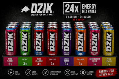 DZIK Energy Mix Tray 24er - Polskashop24