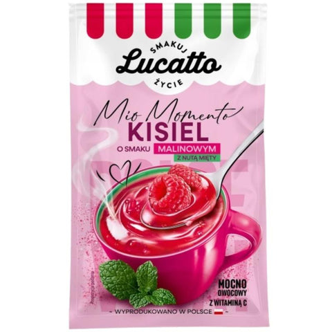 Emix Lucatto Kisiel Himbeere-Minze 30 g - Polskashop24
