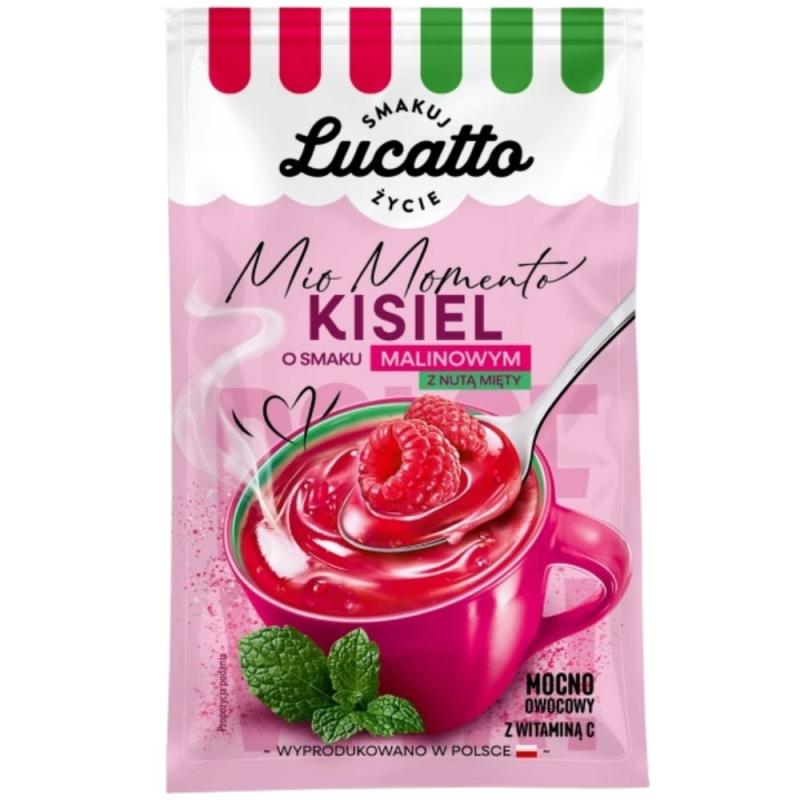 Emix Lucatto Kisiel Himbeere-Minze 30 g - Polskashop24