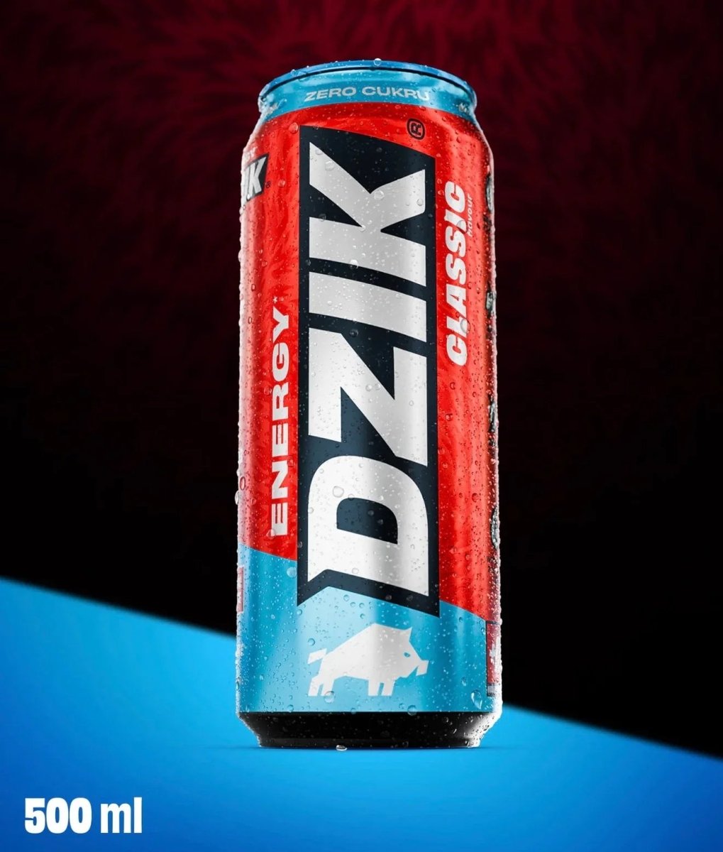 Energy Drink Classic Napój energetyzujący 500ml - WK Dzik - Polskashop24