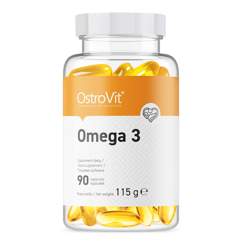 OstroVit Omega 3 Fischöl 1000 mg - 90 Kapseln