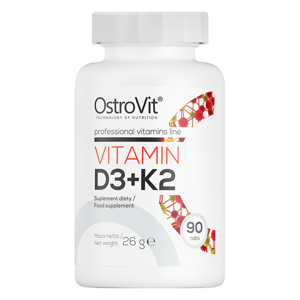 OstroVit Vitamin D3 + K2 90 Tabletten