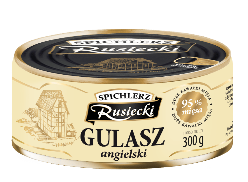 Englischer Gulasch – Spichlerz Rusiecki 300g - Polskashop24.de - Online Supermarkt mit Lebensmittel aus Polen