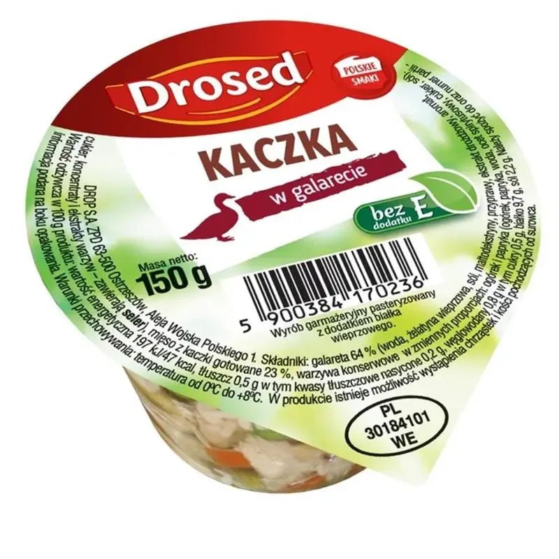 Entenfleisch - Aspik Kaczka w Galarecie 150g - Drosed - Polskashop24