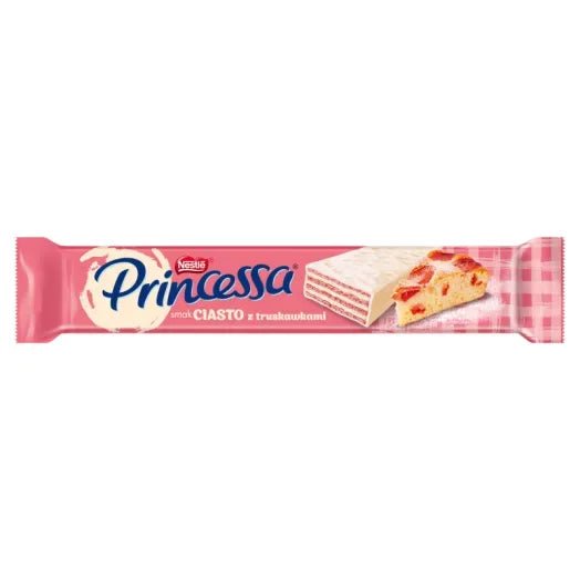 Erdbeerkuchen - Waffel - Princessa Ciasto z Truskawkami 40g - Nestle - Polskashop24