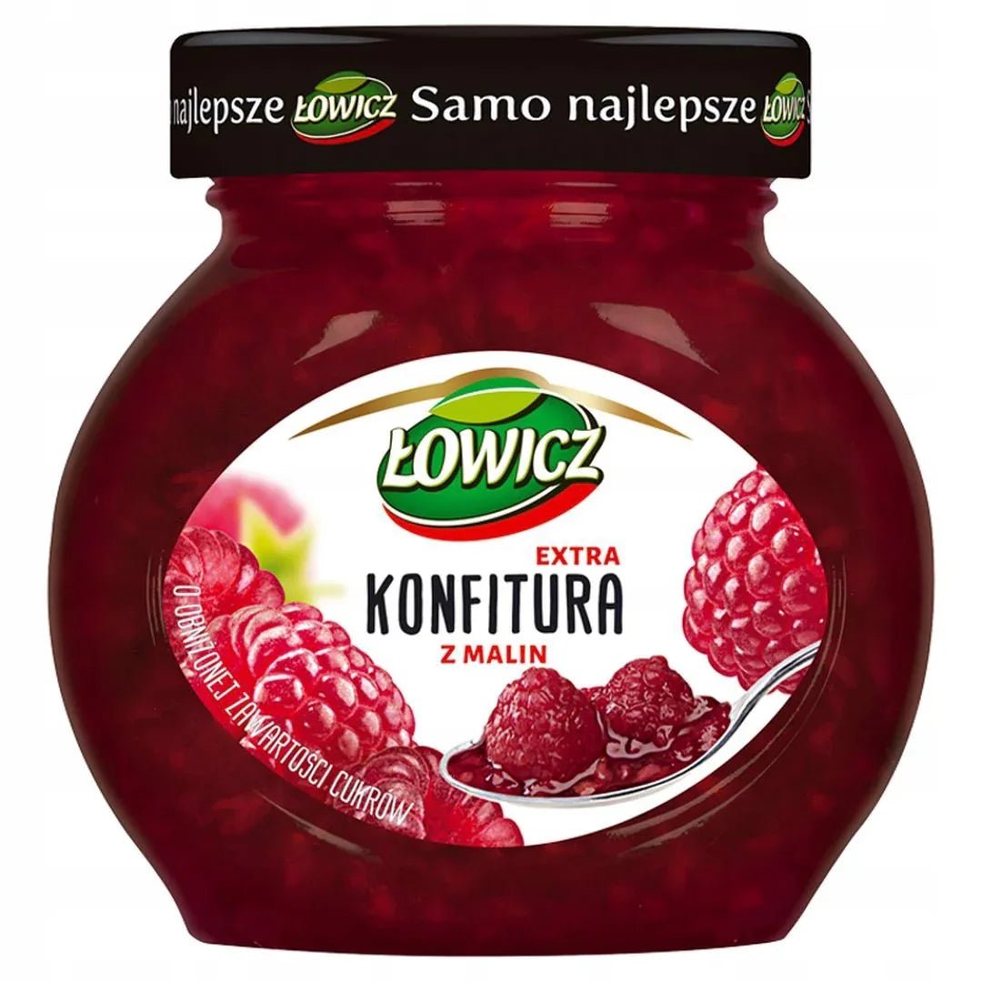 Extra Himbeer - Konfitüre - Konfitura ekstra z malin 240g - Łowicz - Polskashop24