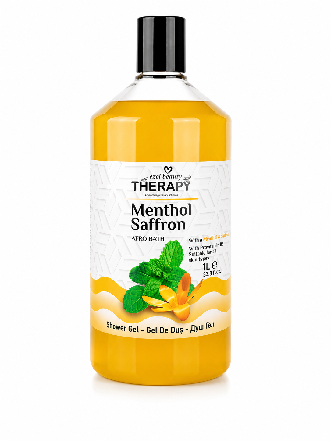 Ezel Beauty Therapy Menthol Saffron Duschgel 1 Liter