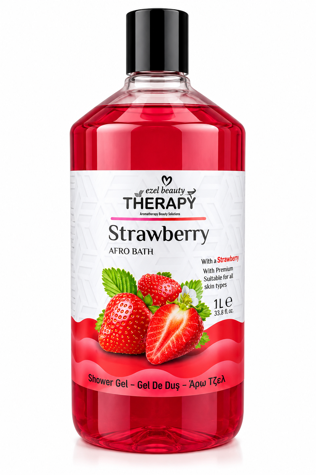 Ezel Beauty Therapy Strawberry Duschgel 1 Liter