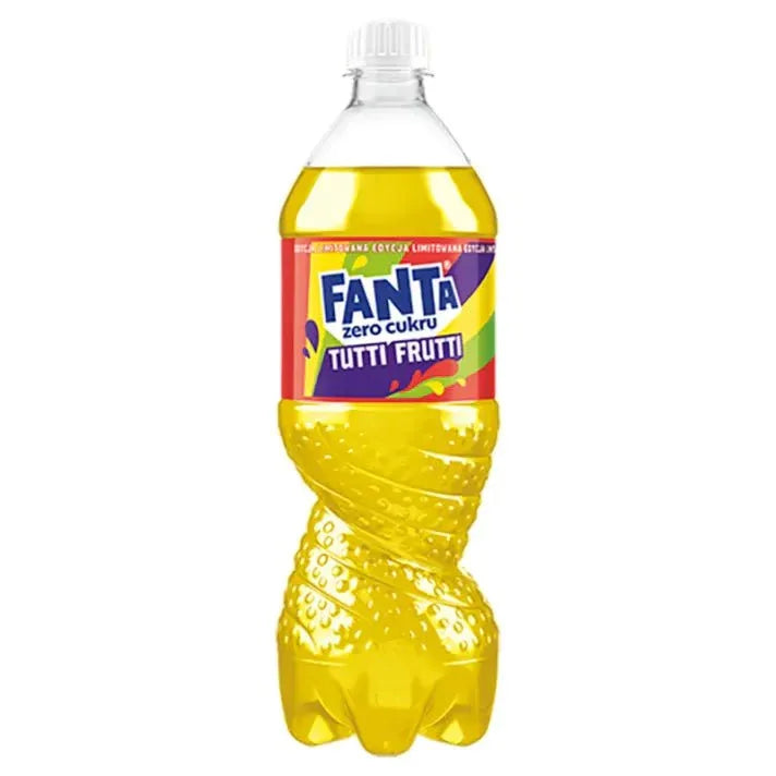 Fanta Zero Tutti Frutti 850 ml - Polskashop24.de - Online Supermarkt mit Lebensmittel aus Polen