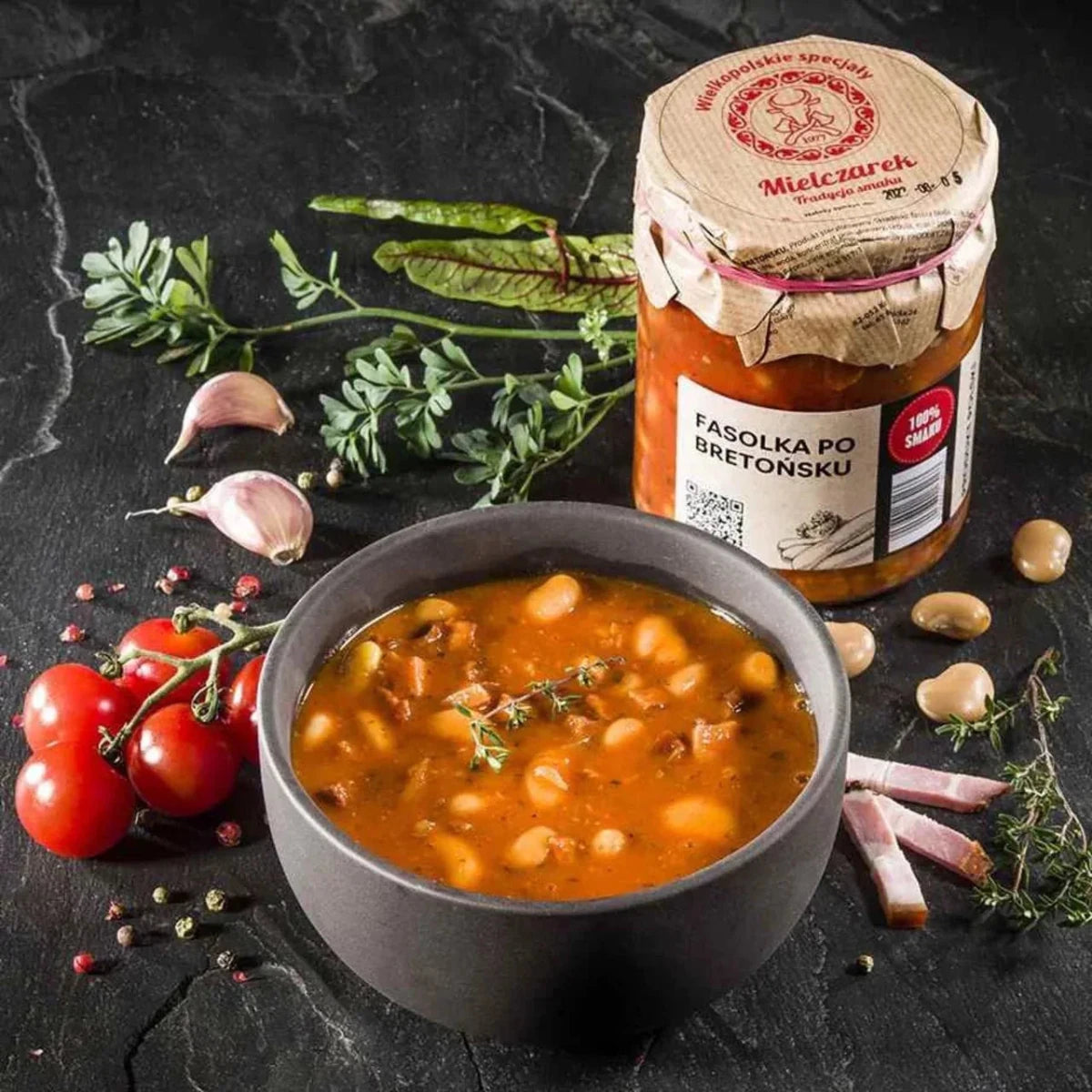 Fasolka po bretońsku 490g - Z.M. Mielczarek Bohnen nach bretonischer Art kaufen - Polskashop24