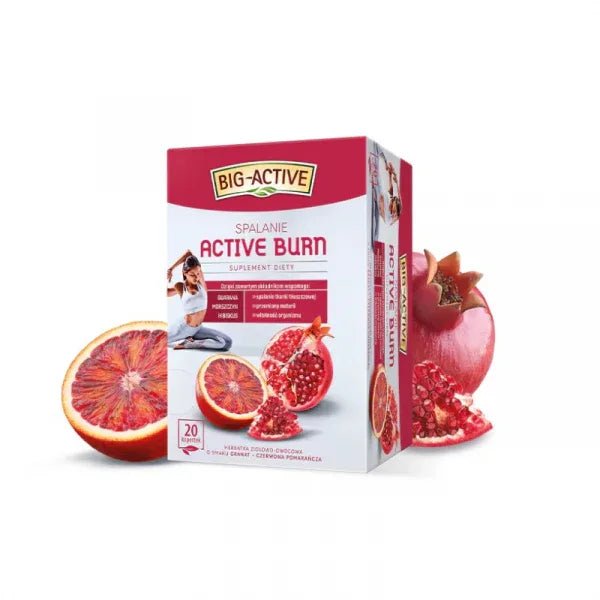 Fettverbrennung Kräuter - Früchtetee - Active Burn Spalanie 40g - Big - Active - Polskashop24