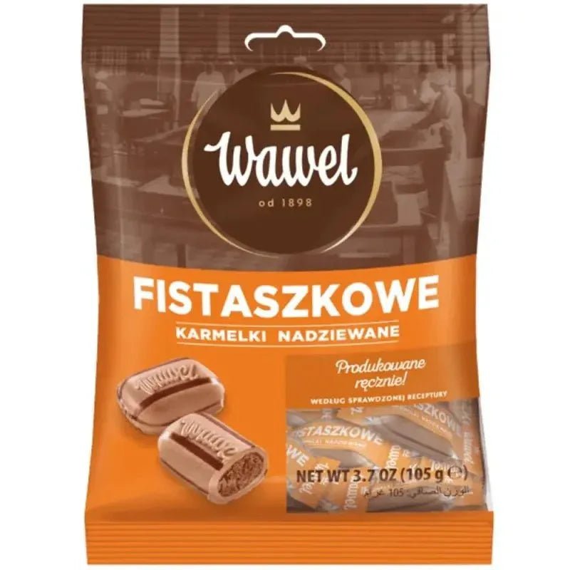 Fistaszkowe Bonbons kaufen - Erdnuss - Karamellen 105g - Wawel - Polskashop24