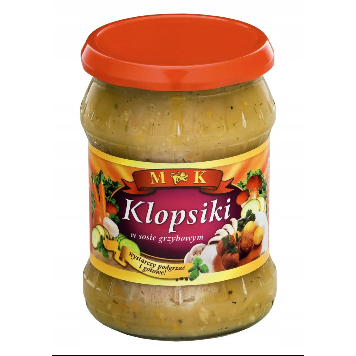 Fleischklößchen in Pilzsoße ''Klopsiki'' 500g - MK - Polskashop24