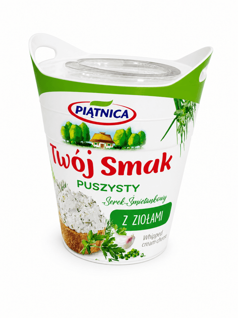 Frischkäse mit Kräutern Serek z Ziołami 150g - Piątnica - Polskashop24
