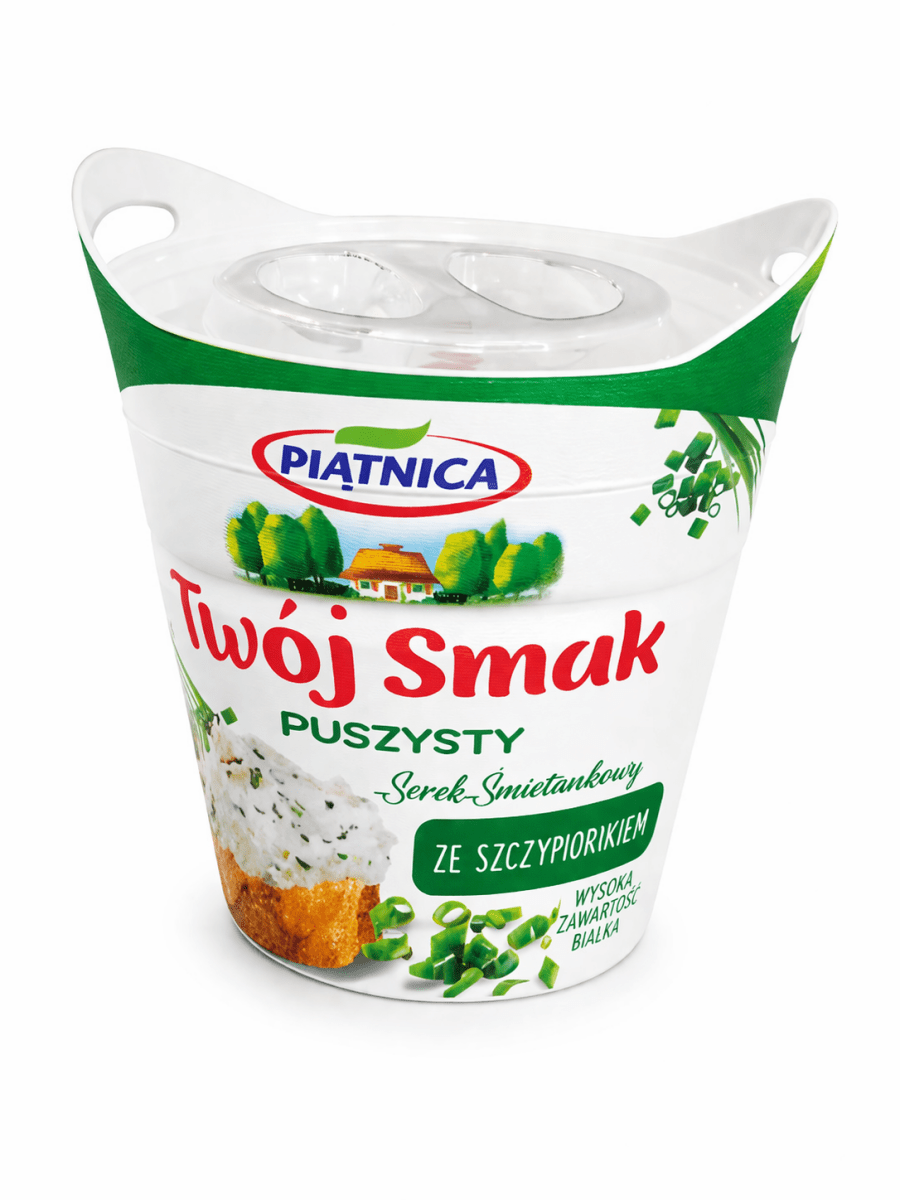 Frischkäse mit Schnittlauch Serek ze Szczypiorkîm 150g - Piątnica - Polskashop24