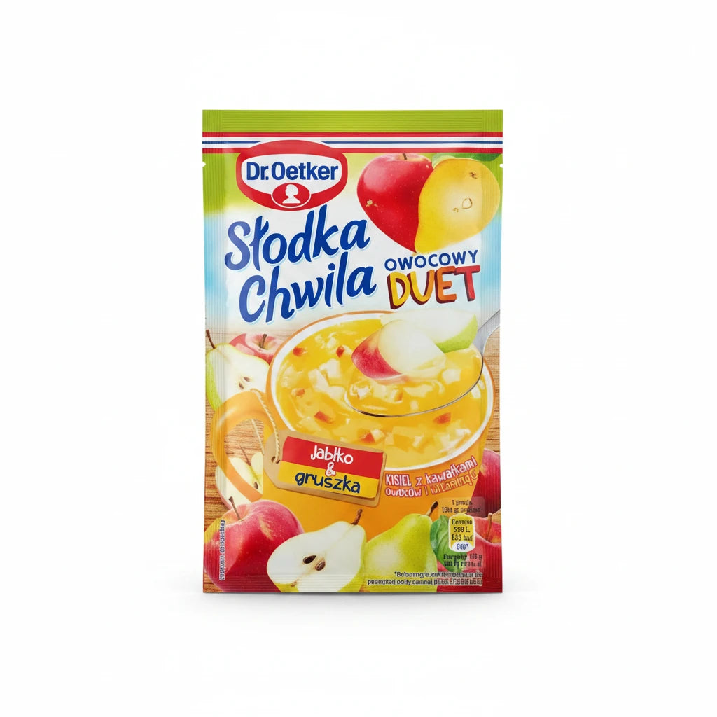 Fruchtdessert Kisiel Slodka Chwila Apfel - Birne 31,5g - Dr. Oetker - Polskashop24