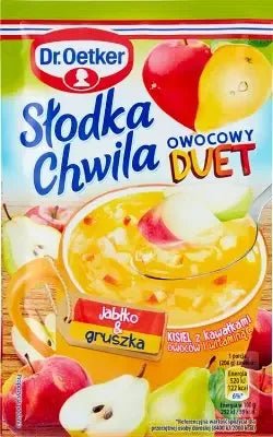 Fruchtdessert Kisiel Slodka Chwila Apfel - Birne 31,5g - Dr. Oetker - Polskashop24