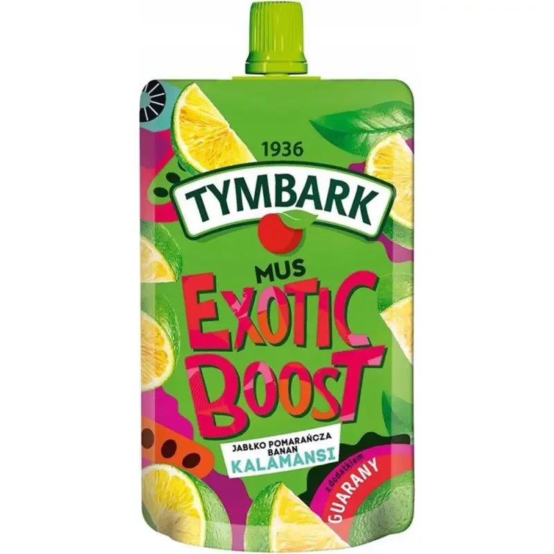 Fruchtmus Apfel Banane Kalamansi Jablko Banan 200g - Tymbark - Polskashop24