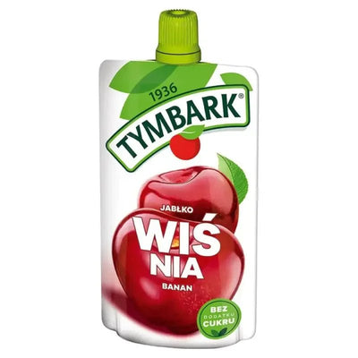 Fruchtmus Apfel Kirsche Banane Mus 120g - Tymbark - Polskashop24