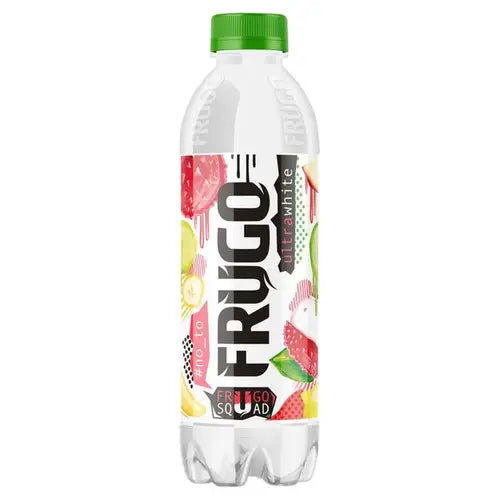 Frugo Ultrawhite Getränk 500ml PET Flasche Banane Litschi Kokoswasser polnisches Erfrischungsgetränk