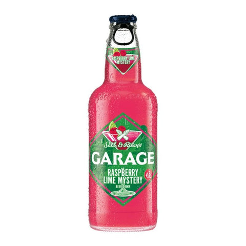 Garage Raspberry Lime Mystery — Alkoholisches Himbeer-Getränk 4,5% 400ml - Polskashop24