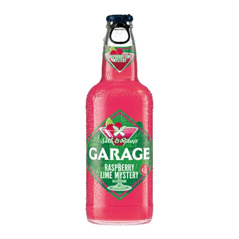 Garage Raspberry Lime Mystery — Alkoholisches Himbeer-Getränk 4,5% 400ml - Polskashop24