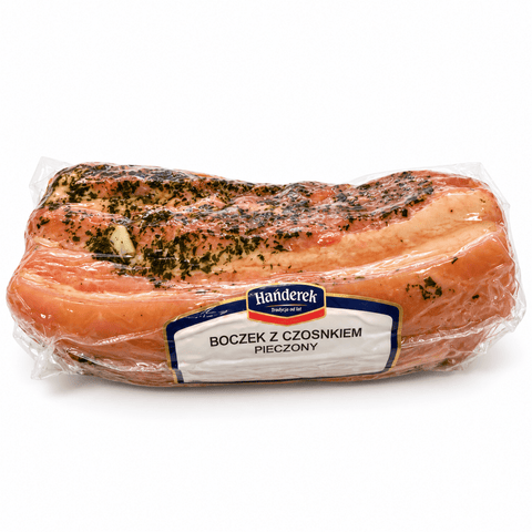 Handerek gebackener Speck mit Knoblauch – Boczek z czosnkiem pieczony