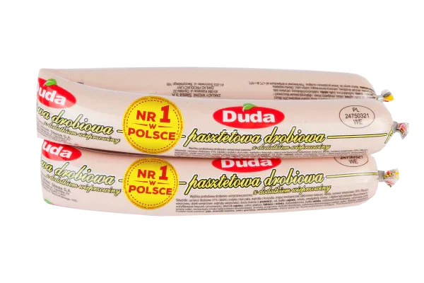 Geflügel-Pastete Pasztetowa drobiowa 700g von Duda - cremige polnische Pastete als Brotaufstrich