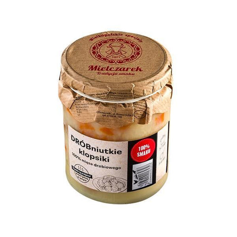 Geflügel - Fleischbällchen - Pulpeciki drobiowe 490g - Mielczarek - Polskashop24