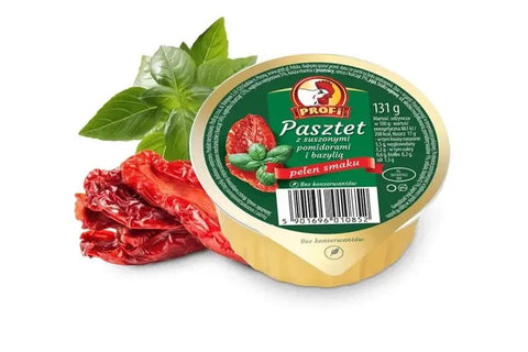 Geflügel - Pastete Tomate Basilikum Pasztet 131g - Profi - Polskashop24