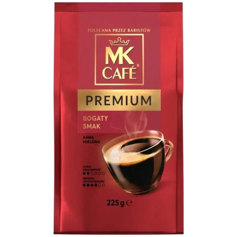 Gemahlener Kaffee Premium Kawa Mielona 225g - MK Cafe - Polskashop24