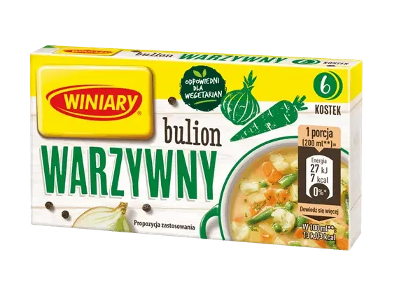 Gemüsebrühe Bulion Warzywny 60g - Winiary - Polskashop24