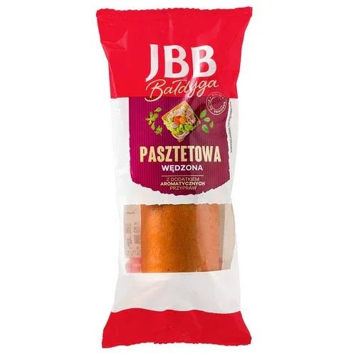 Geräucherte Pasteten - Wurst - Pasztetowa wędzona 200g - JBB - Polskashop24