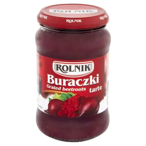 Geriebene Rote Bete - Standard Buraczki tarte 370ml - Rolnik - Polskashop24