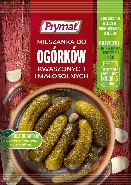 Gewürz für Salzgurken Mieszanka 40g - Prymat - Polskashop24