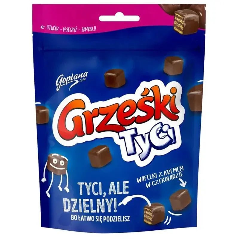 Goplana Grzeski Tyci Waffel mit Schokolade 120g - Polskashop24
