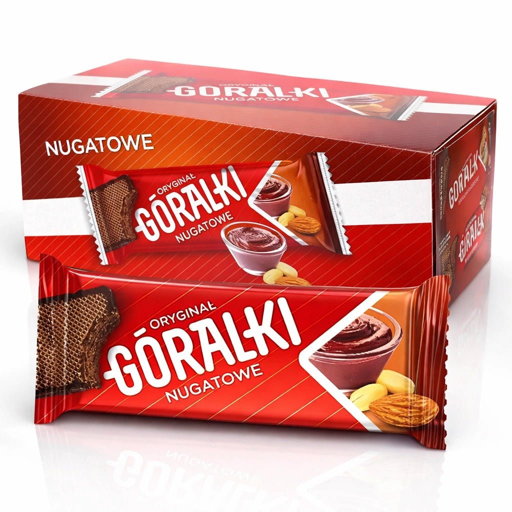 Goralki Nugat - Waffelriegel 36x45g - IDC - Polskashop24
