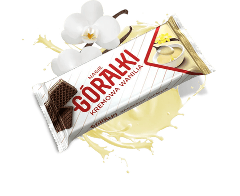 Goralki Vanille - Waffeln Wafelki Waniliowe 42g - Polskashop24