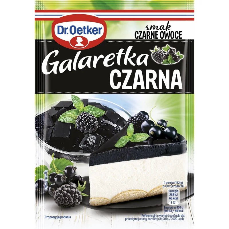 Götterspeise Schwarze Früchte Galaretka Czarna 70g - Polskashop24
