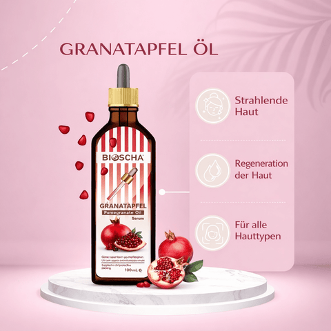Granatapfelöl Serum Olej z Pestek Granatu 100ml - Bioscha - Polskashop24